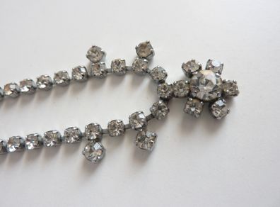 Vintage 1950s rhinestone necklace