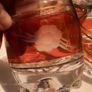 Exquisite pink hand etched heavy crystal set Image 3