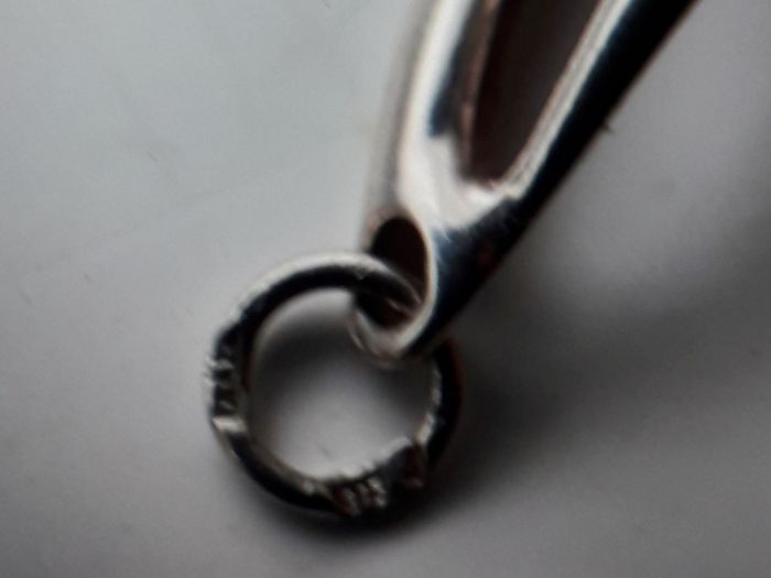 925 Matching Silver Bracelet and Pendant Set