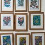 Mini framed handmade paintings Image 6