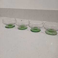 Uranium glass bowls