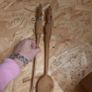 vintage wooden cutlery Image 7