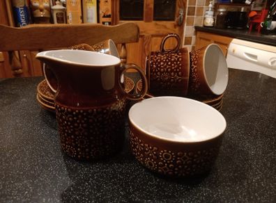 Vintage Kilrush Pottery Connemara Celtic Tea Set