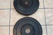 2 X 15kg Olympic Bumper Weight Plates, Read Please!