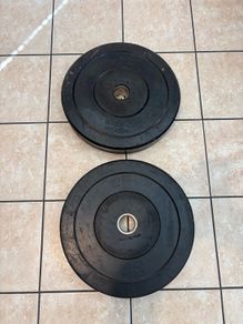 2 X 15kg Olympic Bumper Weight Plates, Read Please!