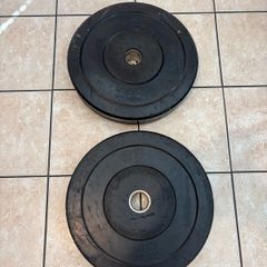 2 X 15kg Olympic Bumper Weight Plates, Read Please!