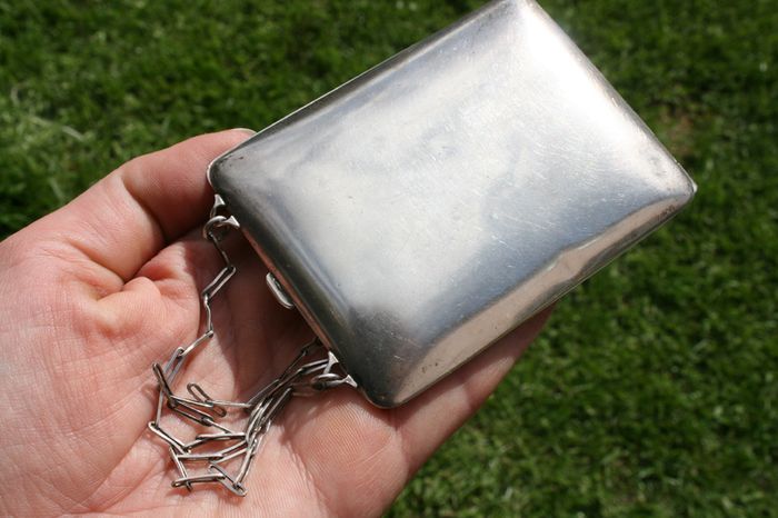 Antique sterling silver wallet