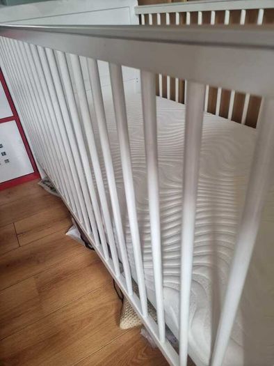 Cot and mattress