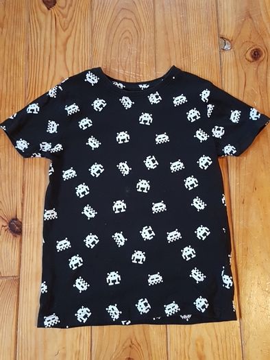Age 9-10 Space Invaders Teeshirt