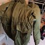 heavy 3/4 length padded jacket Image 3