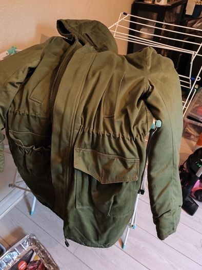 heavy 3/4 length padded jacket