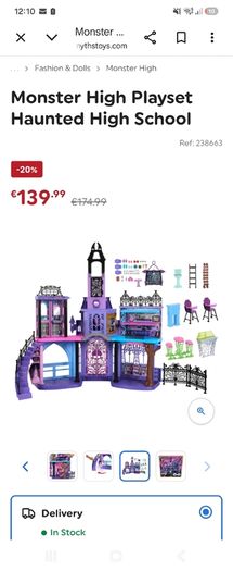 Monster High Haunted High School Playset + Accessories