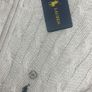 Ralph Lauren Cable Kit Quarter Zip, Colour Light Grey, Size XXL Men's Image 7