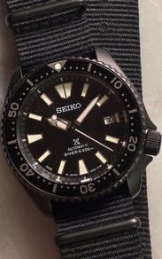 Custom Seiko 5 Sports "Samurai / Sea Urchin" Mod