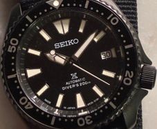 Custom Seiko 5 Sports "Samurai / Sea Urchin" Mod
