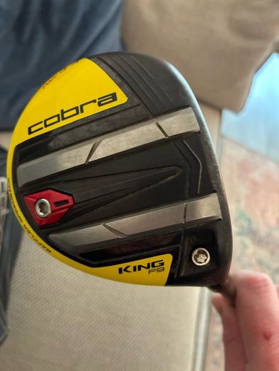 Cobra F9 King 3 wood stiff shaft adjustable