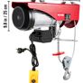 800Kg 1500Lbs Electric Hoist Winch Wire Lifting Engine Crane Lift Jack W/ Remote Control Garage Auto Shop Overhead Lift Winch Image 2