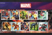 2019 Great Britain Marvel Comics Commemorative Stamps Presentation Pack