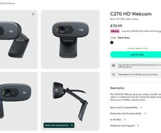 Logitech C270 HD webcam