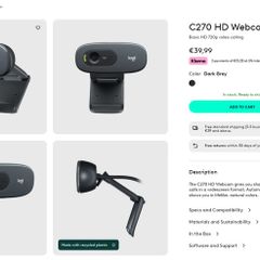 Logitech C270 HD webcam