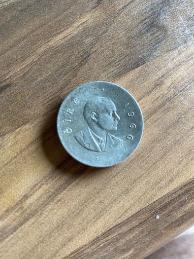 1966 Ireland Silver 10 Shillings Easter Rising