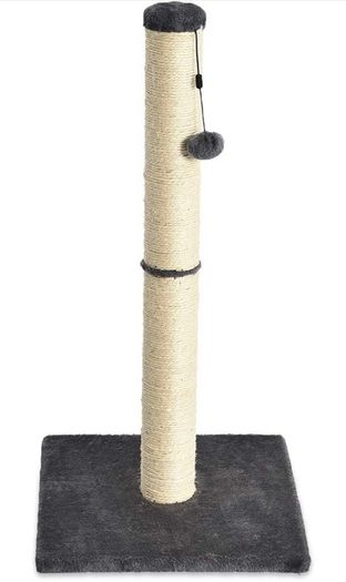 Medium Cat Scratching Post - 16 x 16 x 32 Inches, Grey (FREE POSTAGE)