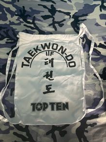 Top ten taekwondo tote bag