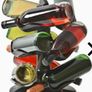 2xRotatable 9 bottle wine rack Image 9
