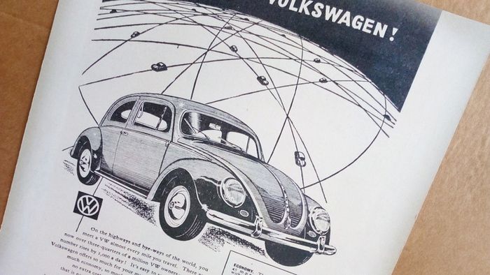 Vw Beetle Reproduction Ireland poster, Irish Memorabilia
