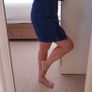 Denim Mini Dress - Size 6 Image 3