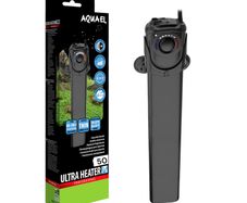 Aquael Ultra Heater D&N 50W Unbreakable Aquarium Heater up to 50L