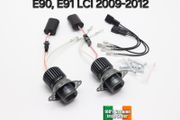 x2 DRL LED Marker Light Angel Eyes Bulbs for BMW 3 series E90 E91 LCI Halogen 09-11