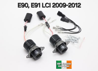 x2 DRL LED Marker Light Angel Eyes Bulbs for BMW 3 series E90 E91 LCI Halogen 09-11