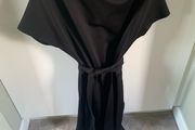 Fran Jane Black Dress With Belt