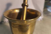 Vintage Brass Mortar and Pestle