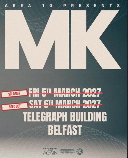 MK Belfast tickets 6th of March