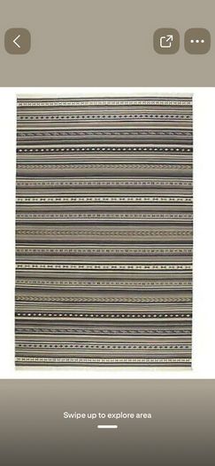 IKEA handwoven rug