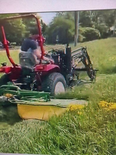 Drum mower