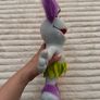 Widget World Talking Whatsit Blue Soft Toy Plush approx. 32 cm. Used Please see photos Image 6