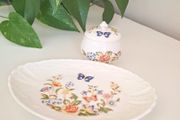 Aynsley Dish + Aynsley Small Trinket Dish + Lid