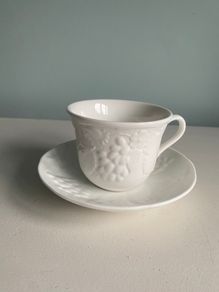 Wedgwood Strawberry and vine cup and saucer