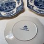 Vintage Johnson Brothers Old Britain Castles Blue Side Plates Image 4