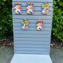 Shop Display Shelving Stand - Slat Wall With 30 Hooks Image 2