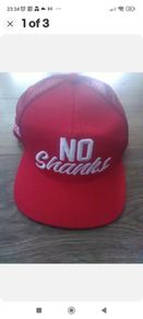 Golf Gods - No Shanks Red Trucker SnapBack