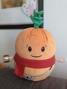 soft toy Big Kevin The Carrot Squishees big 35 cm super Soft plush toy baby kids boy girl large