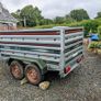 Twin Axle Galvanized Trailer with High Sides Image 8