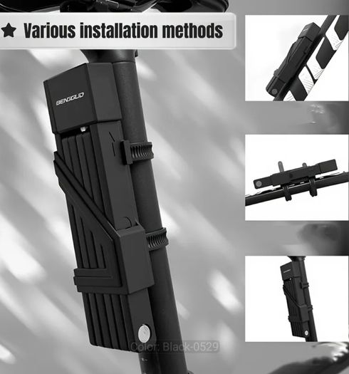 Portable Anti-Theft Zinc Alloy Folding Lock