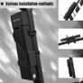 Portable Anti-Theft Zinc Alloy Folding Lock Image 2
