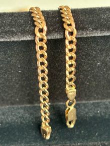 9ct gold braclet