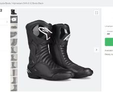 Alpinestars SMX-6 V2 Boots Black size 40